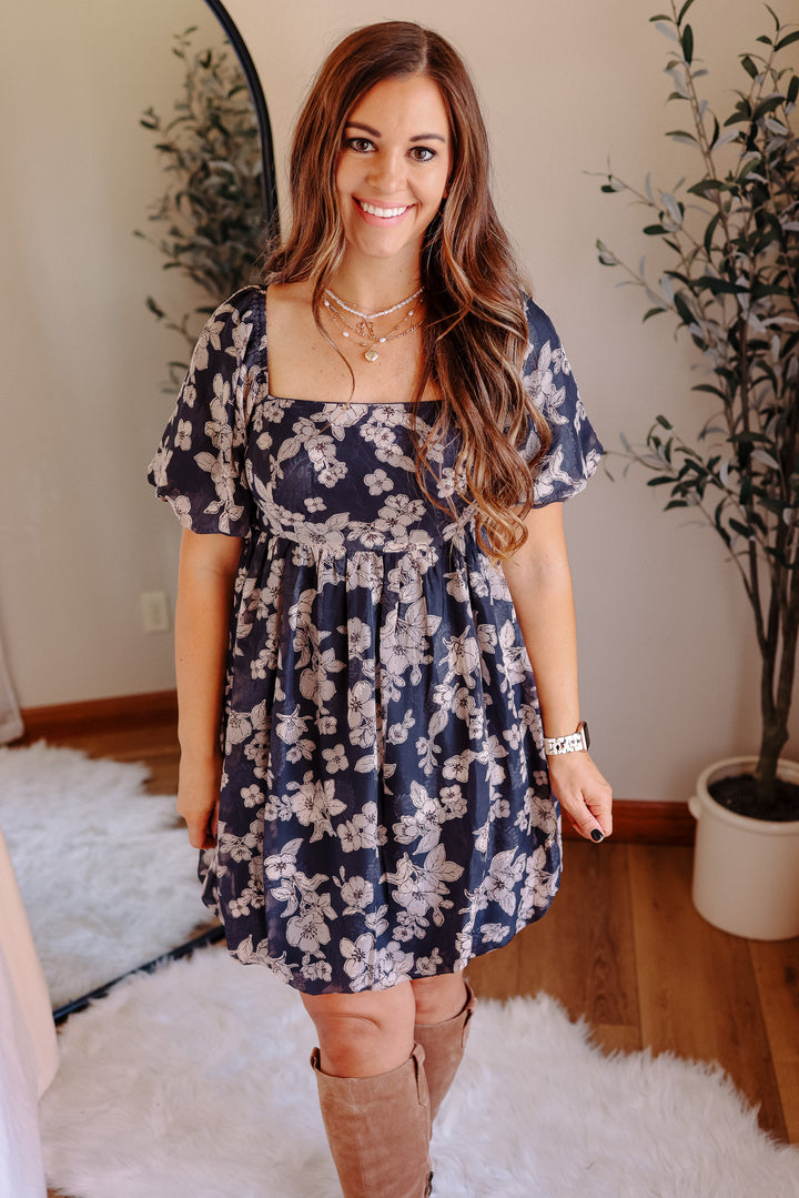 Kyla Floral Bubble Dress