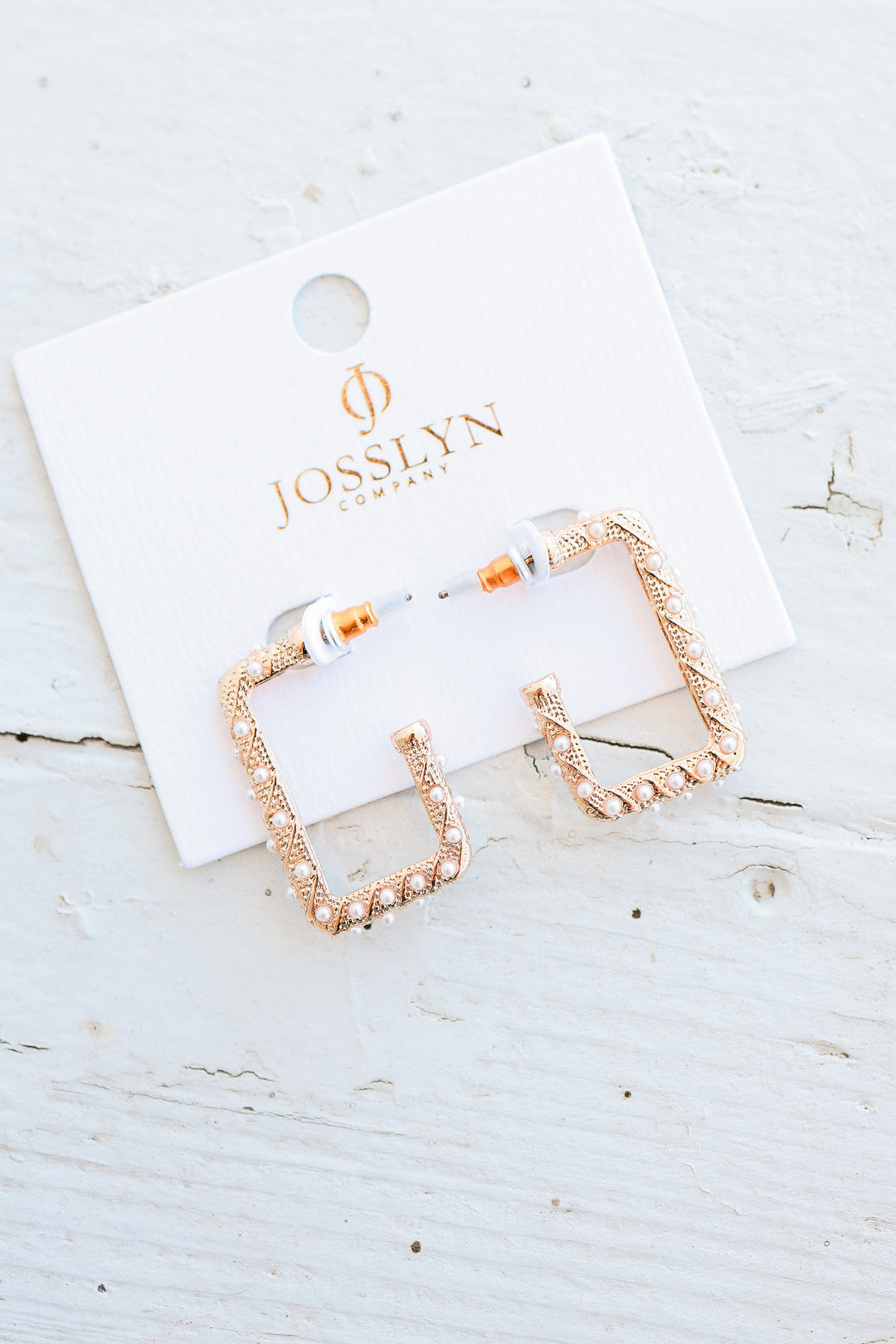 Rectangle Hoop Earrings