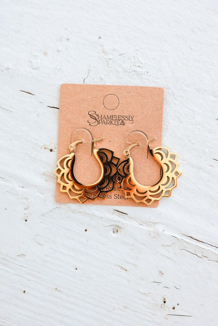 Zaria Hoop Earrings