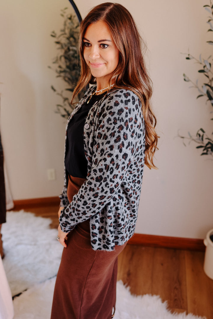 Lumen Leopard Cardigan