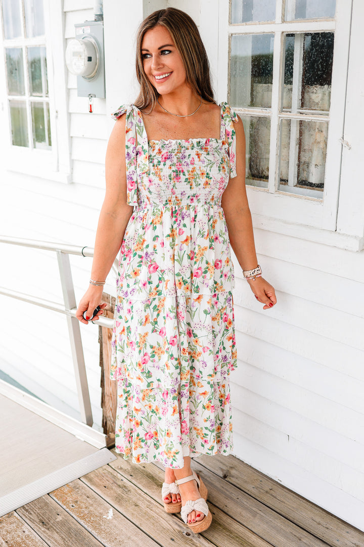 Marcella Tiered Floral Maxi Dress