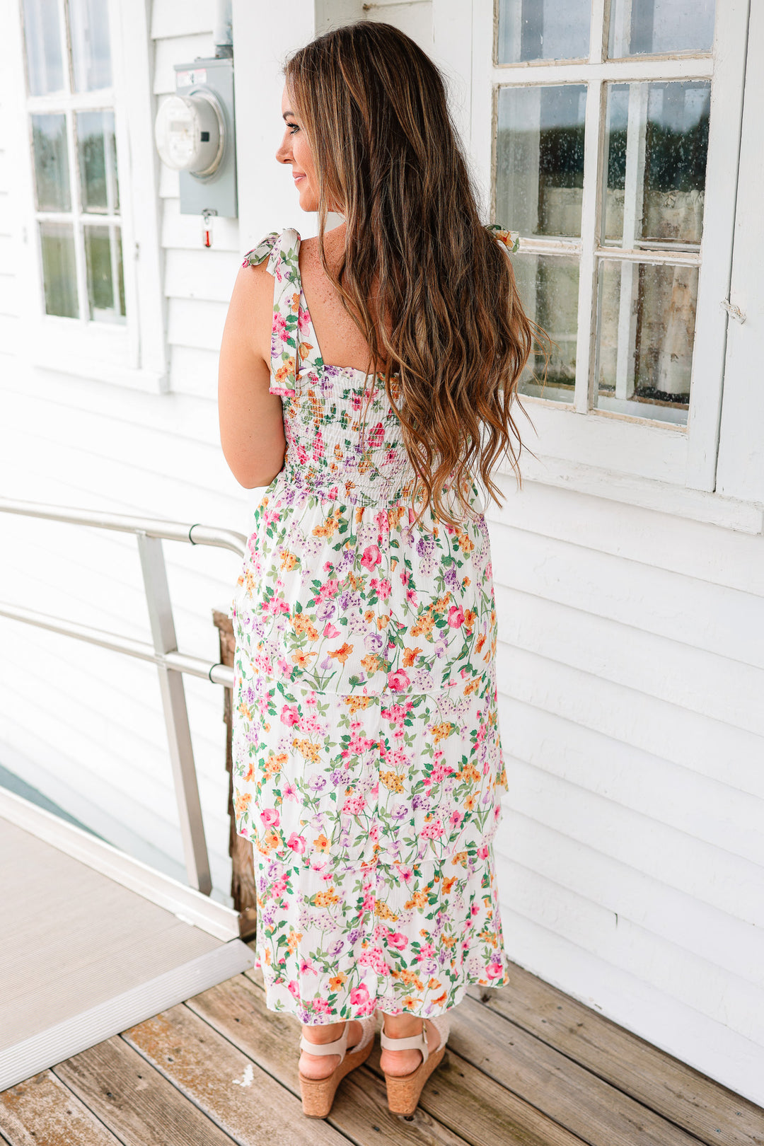 Marcella Tiered Floral Maxi Dress