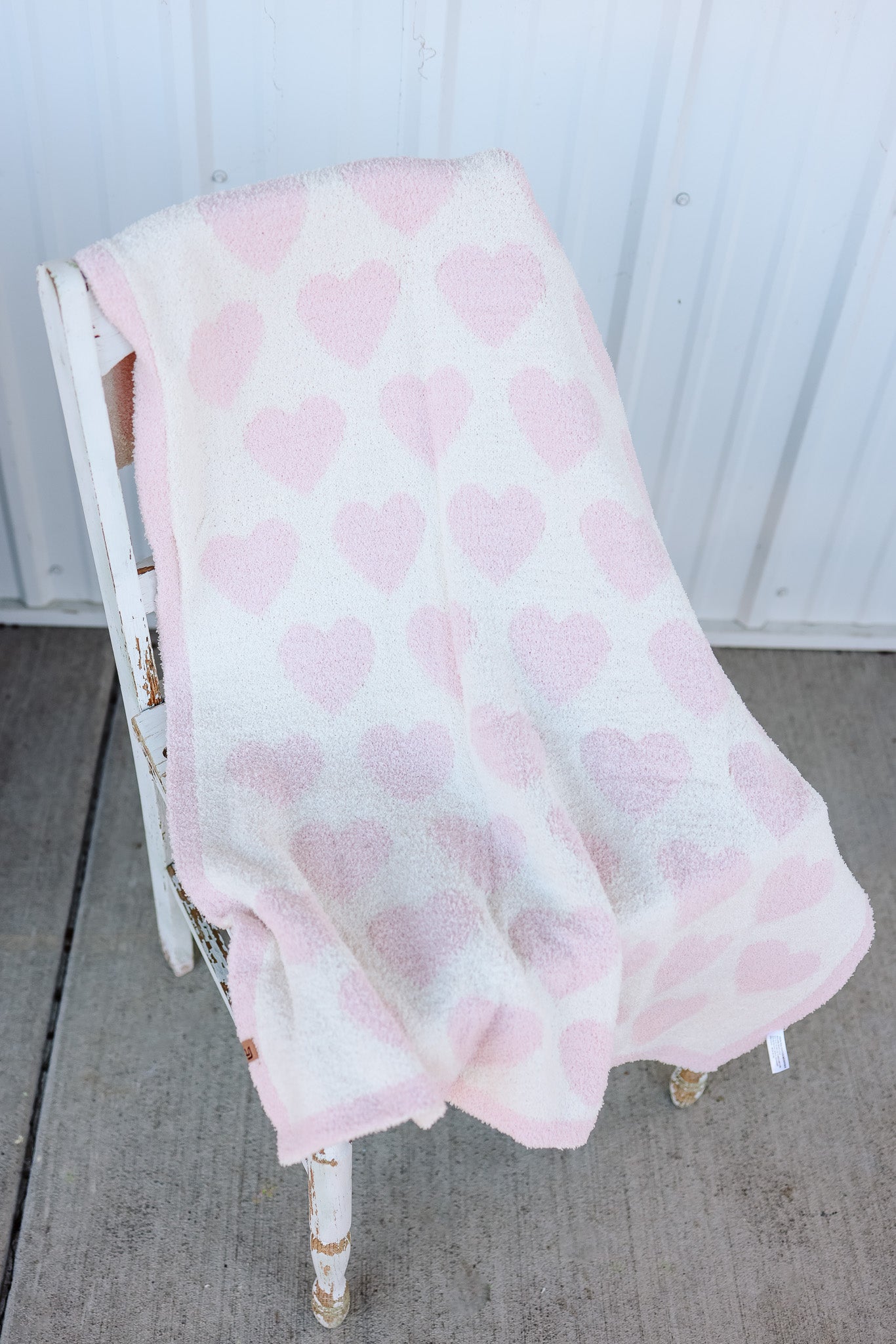 Hearts Comfy Luxe Kids Blanket