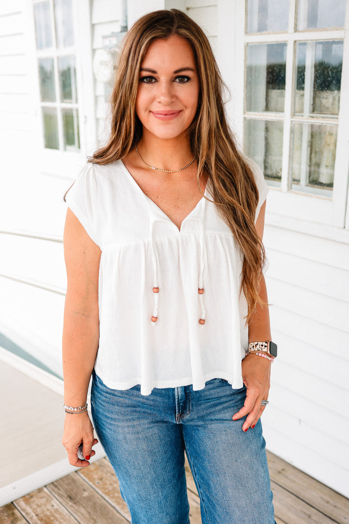 Hensley Babydoll Knit Top