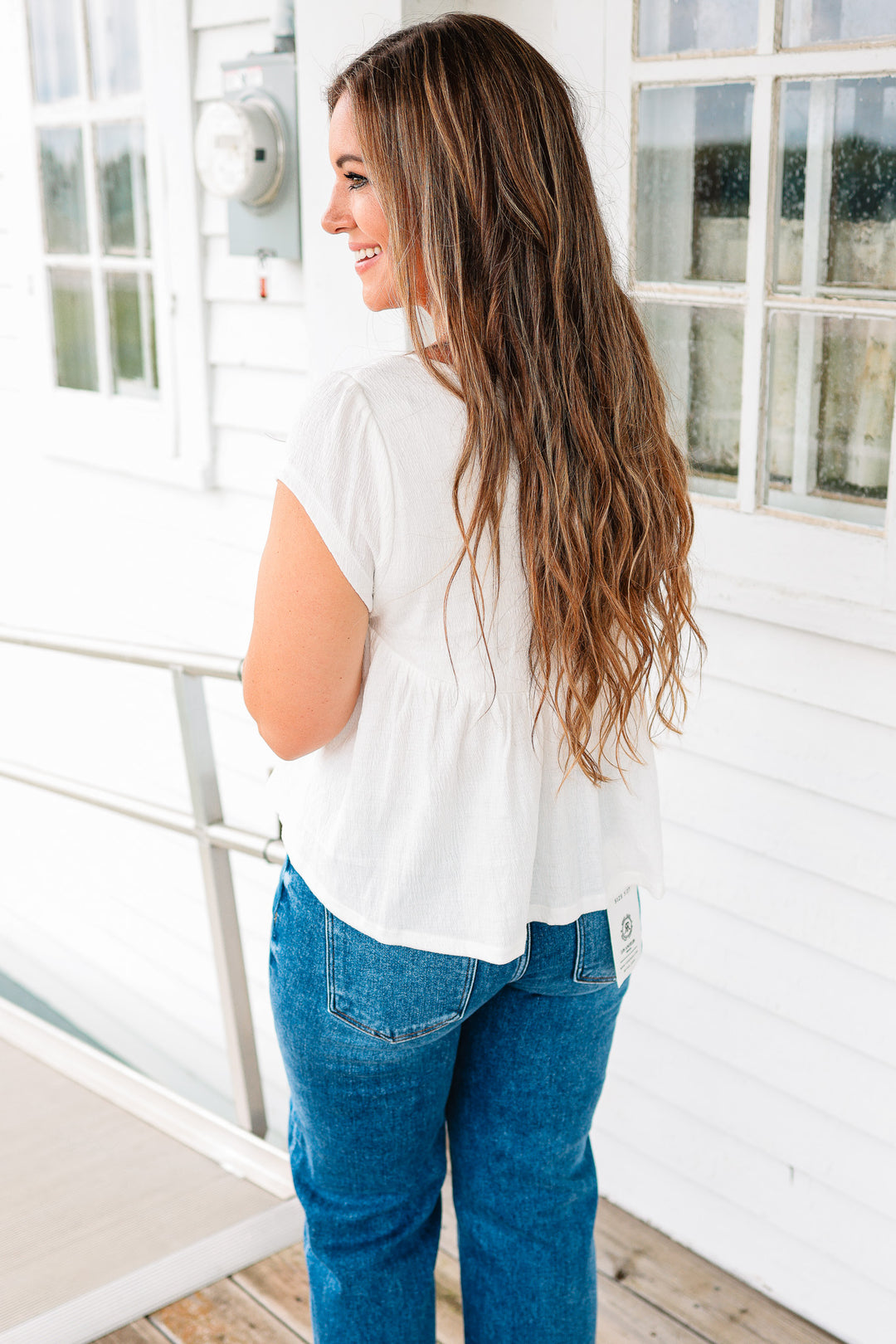 Hensley Babydoll Knit Top