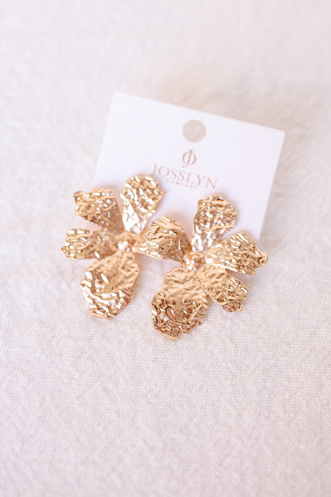 Statement Flower Stud Earrings