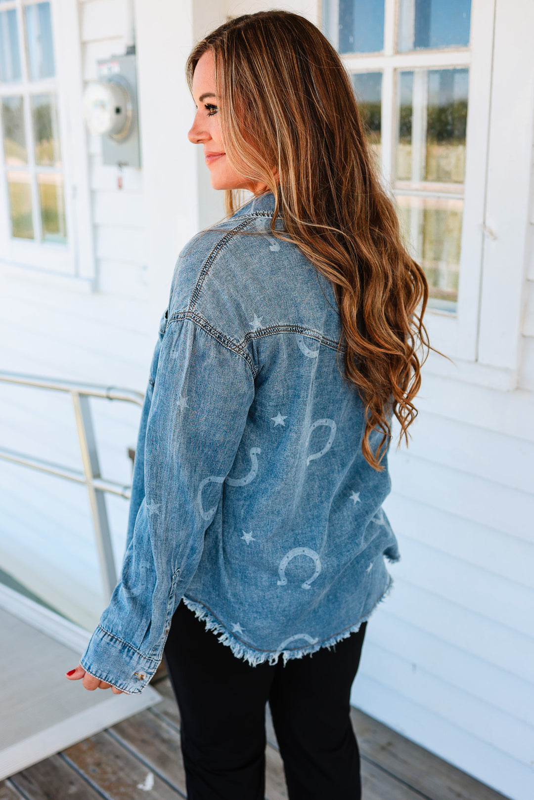 Horseshoe Button Down Shirt