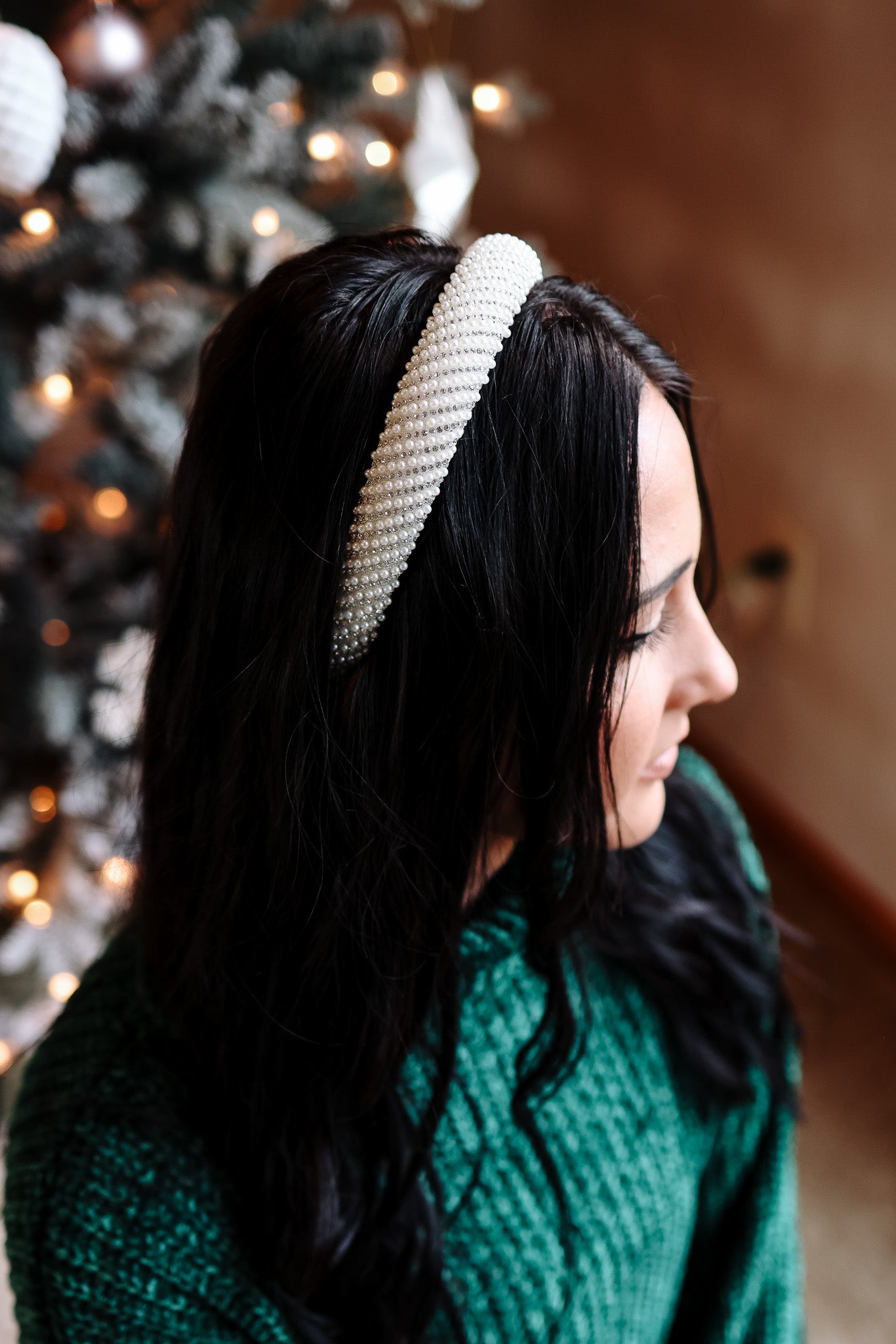 Addie Pearl Striped Headband