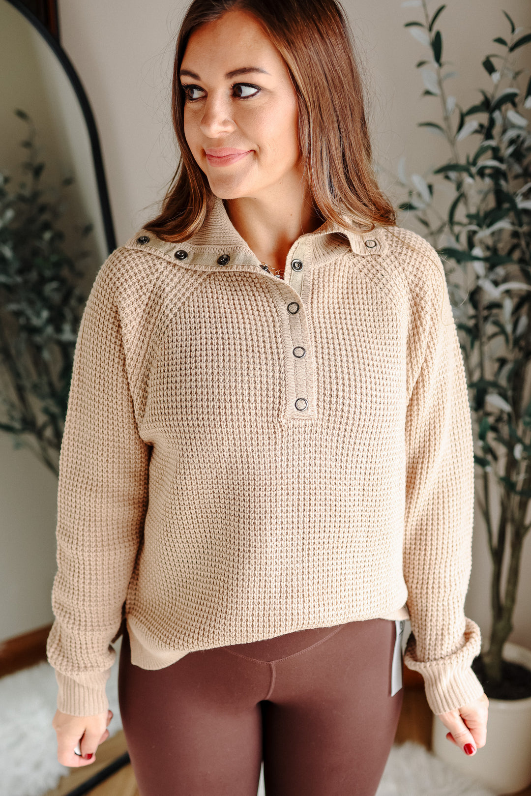 Caidee Snap Button Pullover