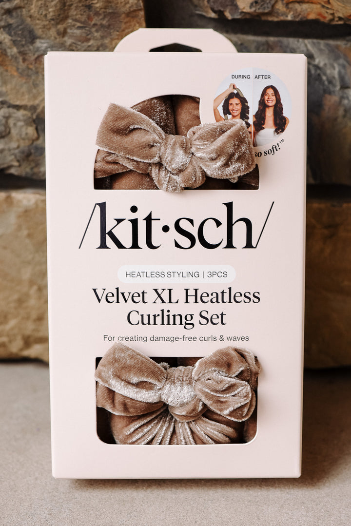 Eucalyptus Velvet XL Heatless Curling Set