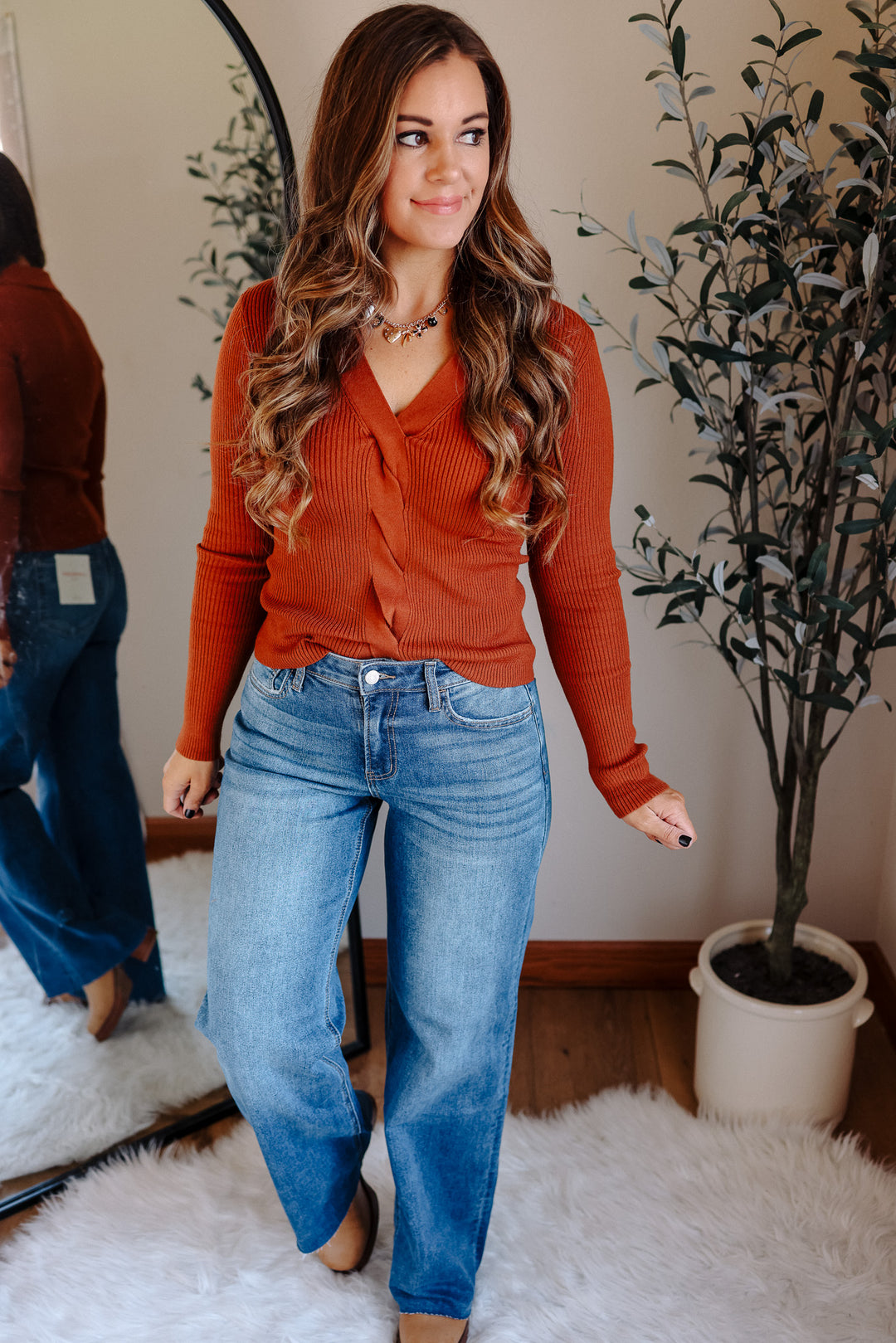 LOVERVET: ROWE RAW HEM WIDE JEANS