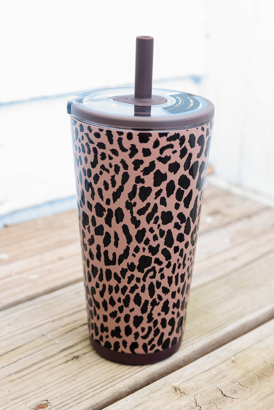 Brown Leopard HydroJug 20oz Everyday Tumbler