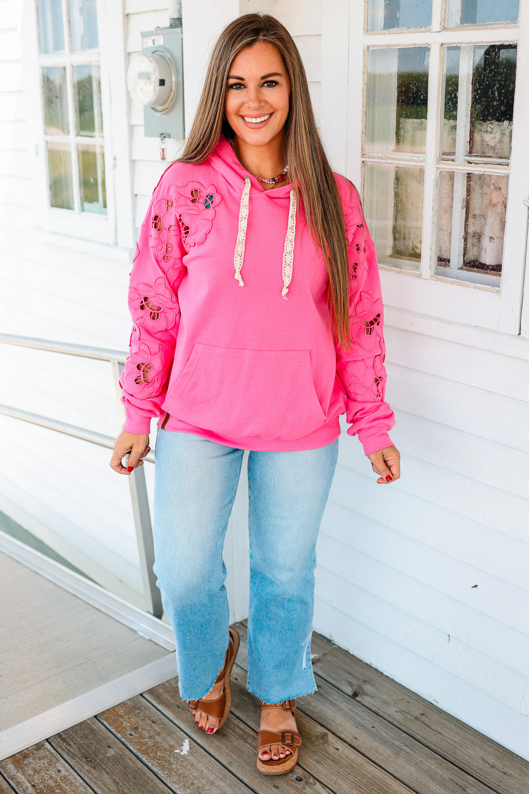 University Hoodie - Love Story Lotus