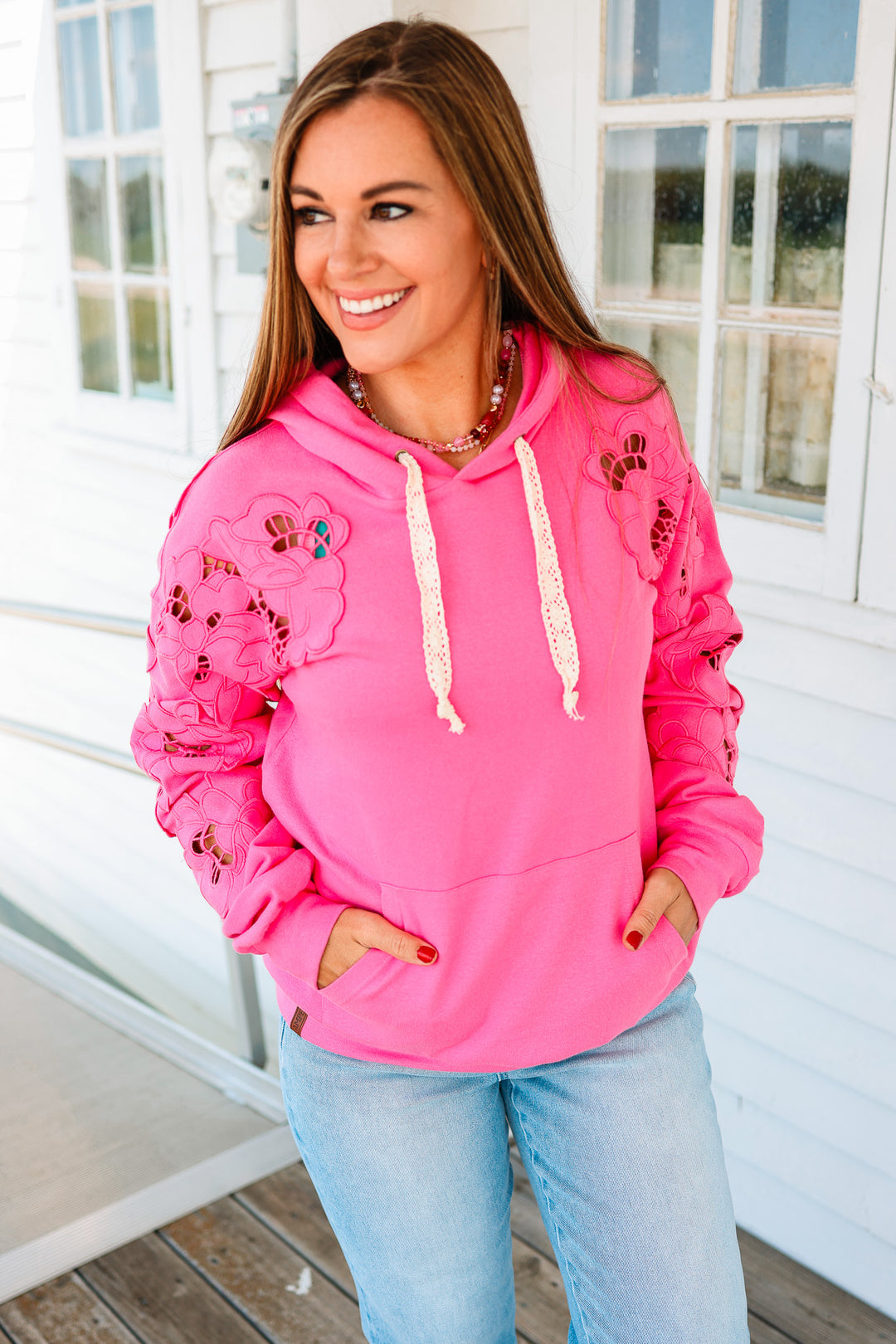 University Hoodie - Love Story Lotus