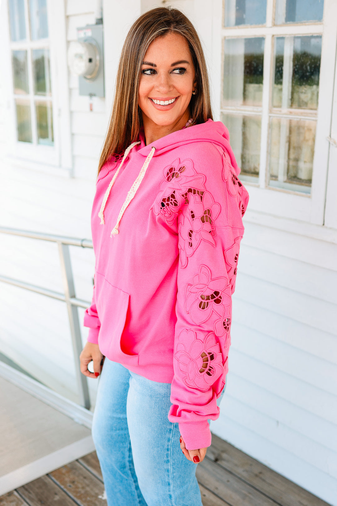 University Hoodie - Love Story Lotus