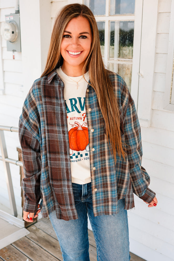 Kambrie Flannel Shirt - Chocolate