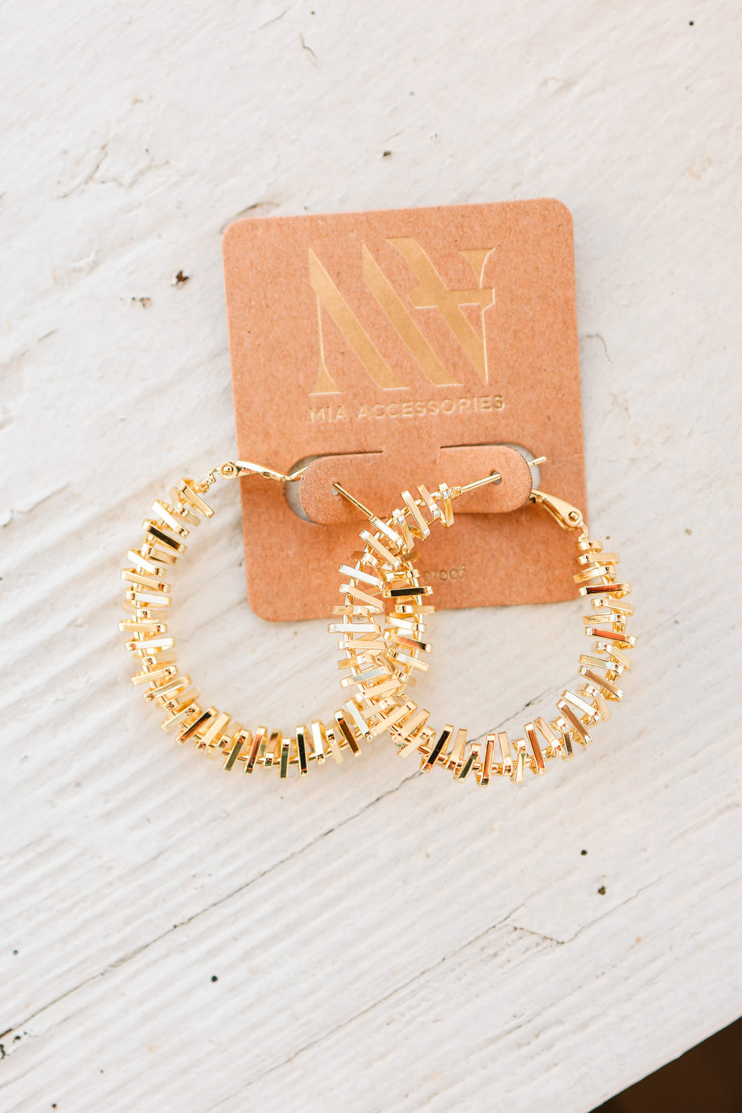 Emery Gold Hoop Earrings
