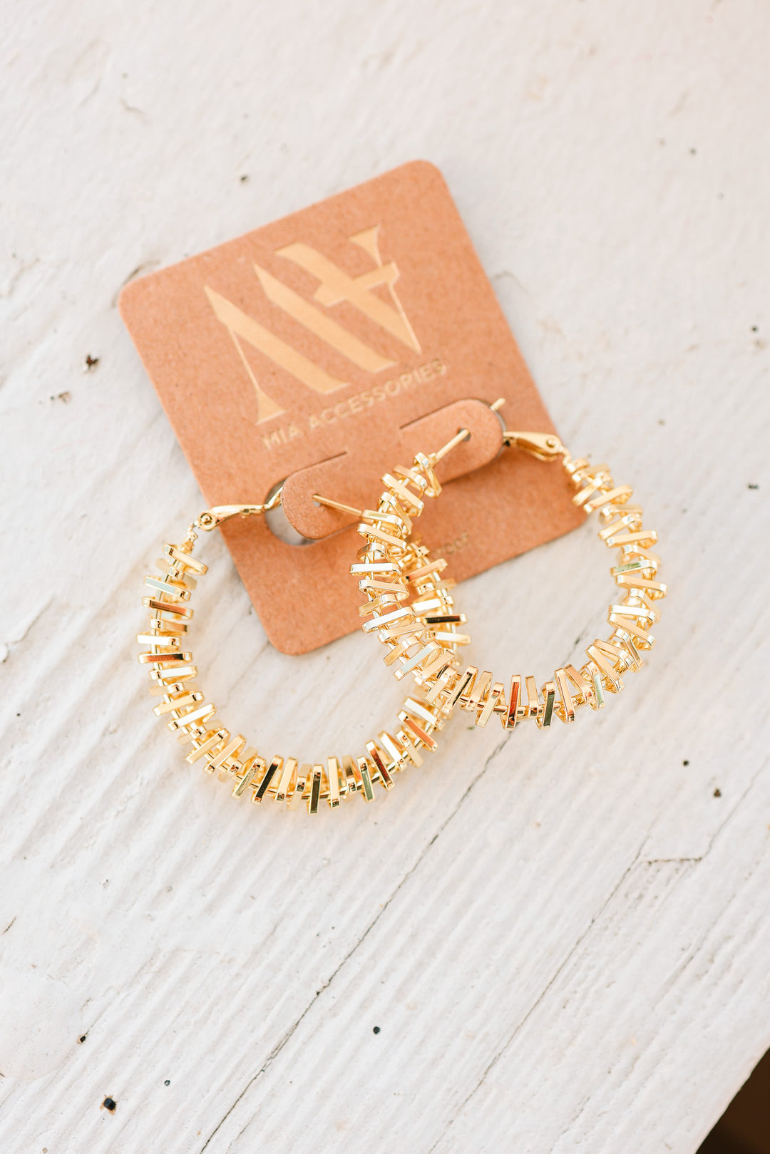 Emery Gold Hoop Earrings