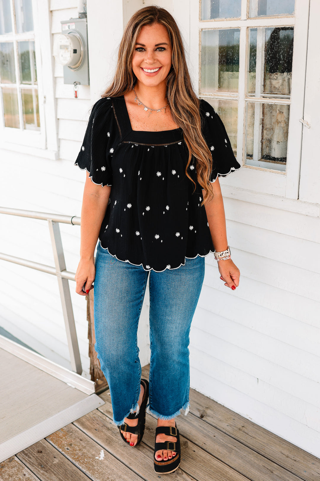 Eloise Square Neck Top