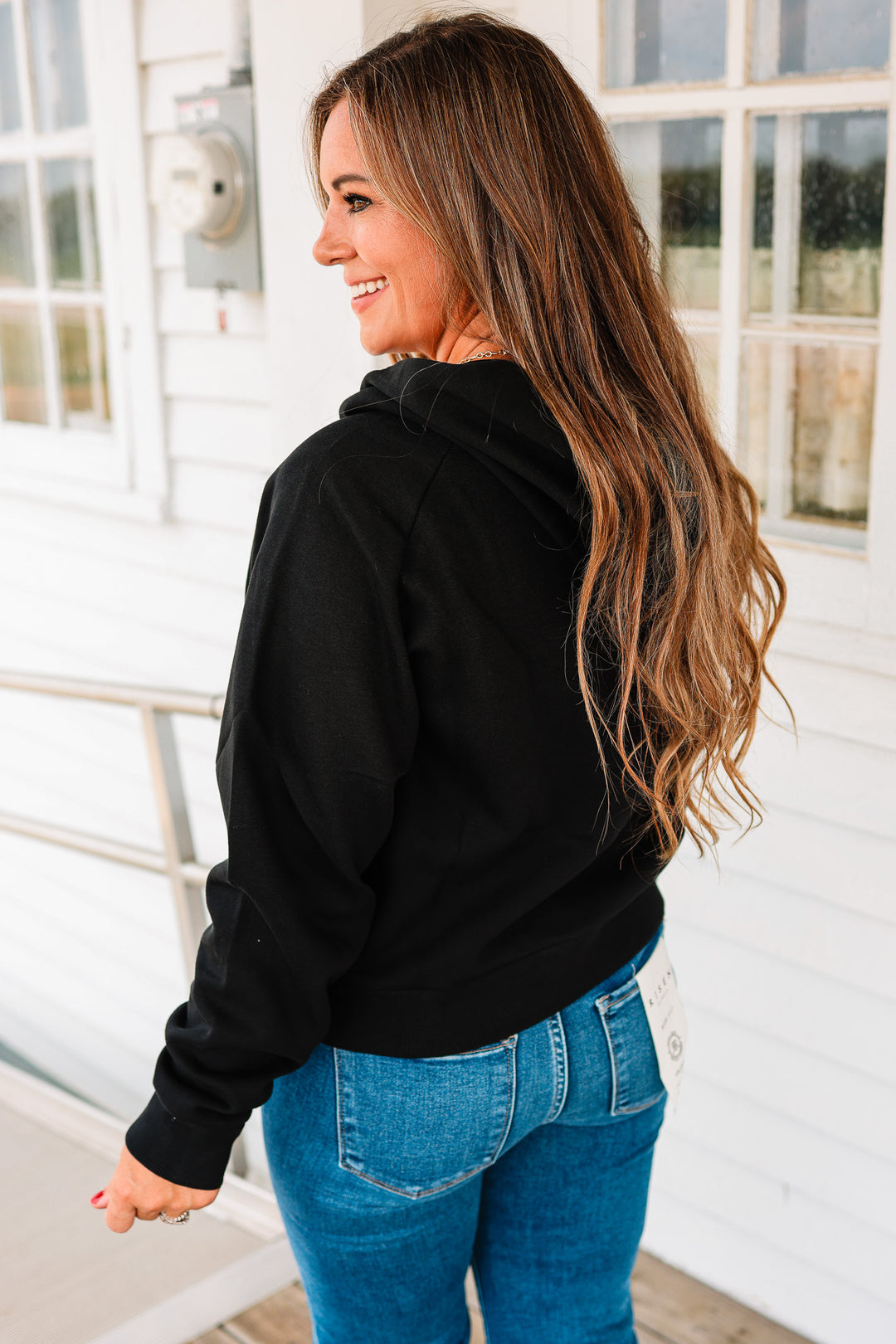 HalfZip Hoodie - Black