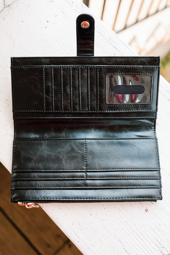 Essentials Carryall Wallet - Black