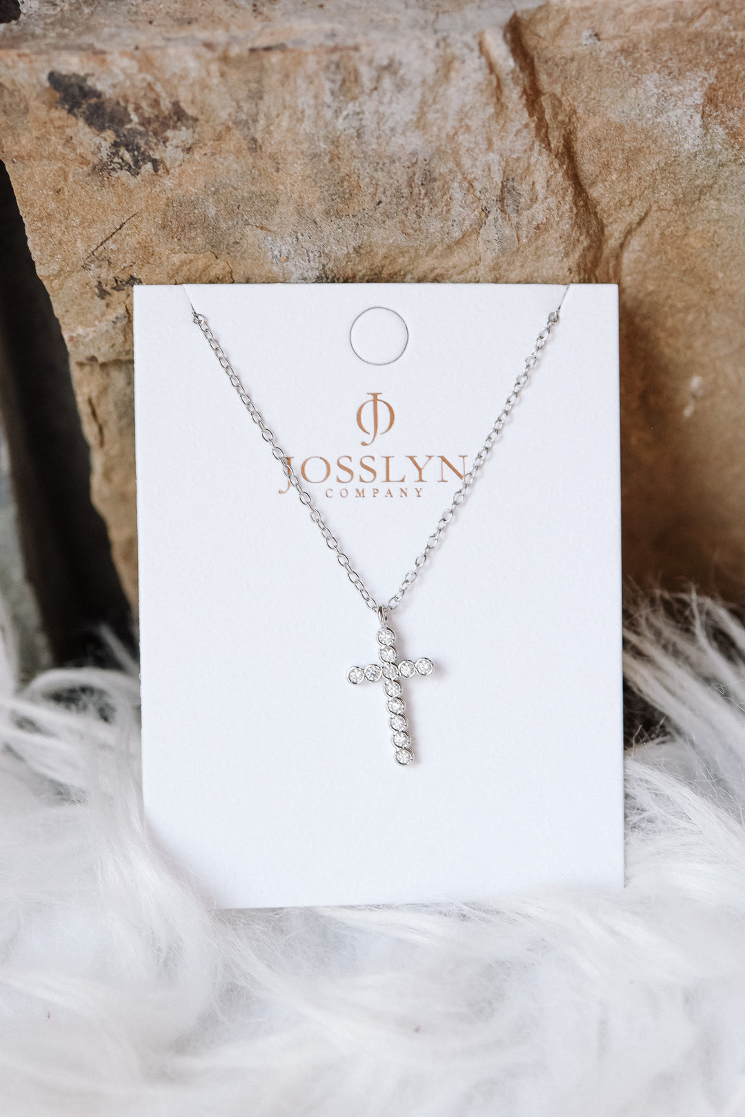 Cross Necklace - Silver