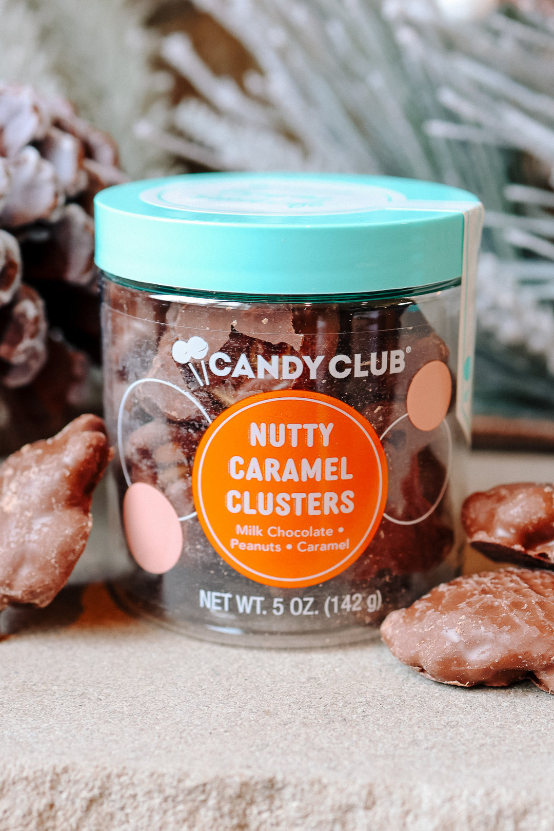Nutty Caramel Clusters