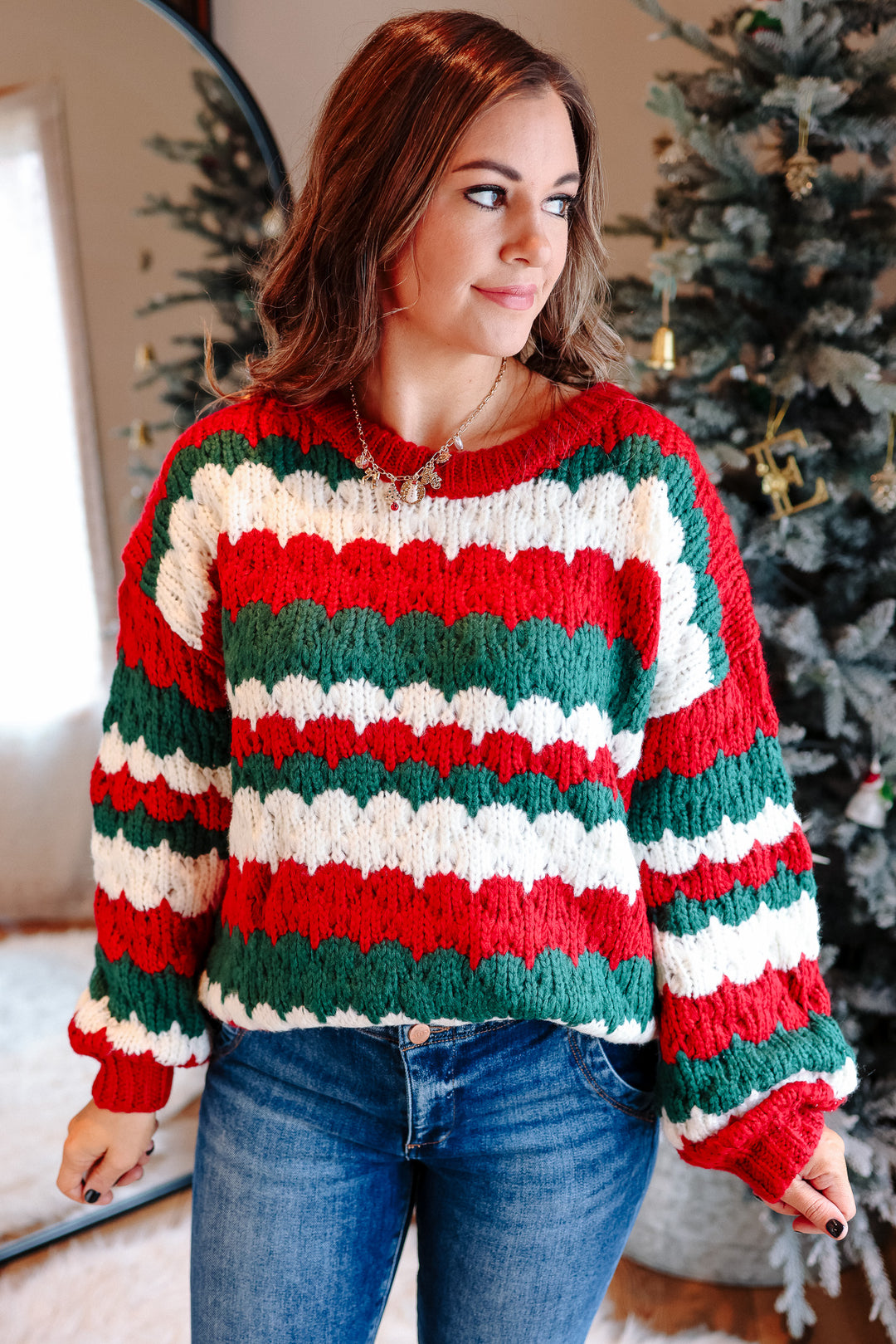 Jovie Textured Pullover Sweater