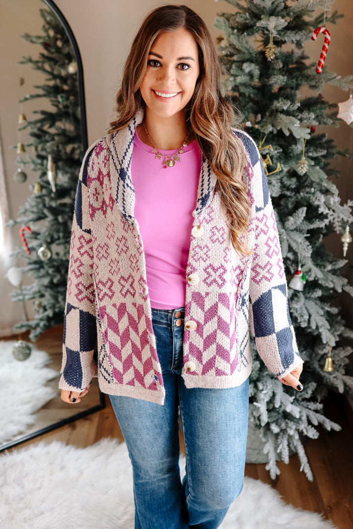 Kenna Speckled Yard Cardigan