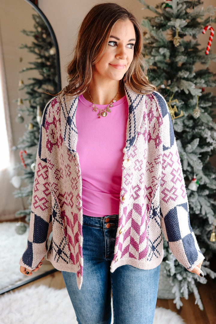 Kenna Speckled Yard Cardigan