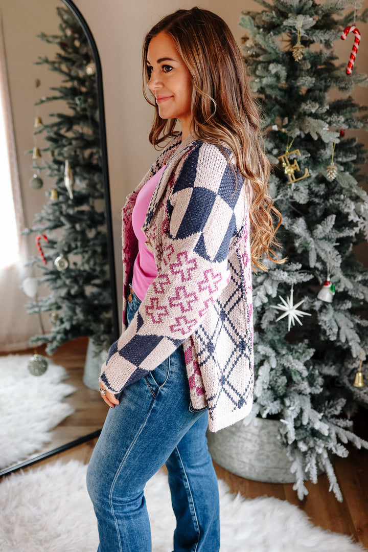 Kenna Speckled Yard Cardigan