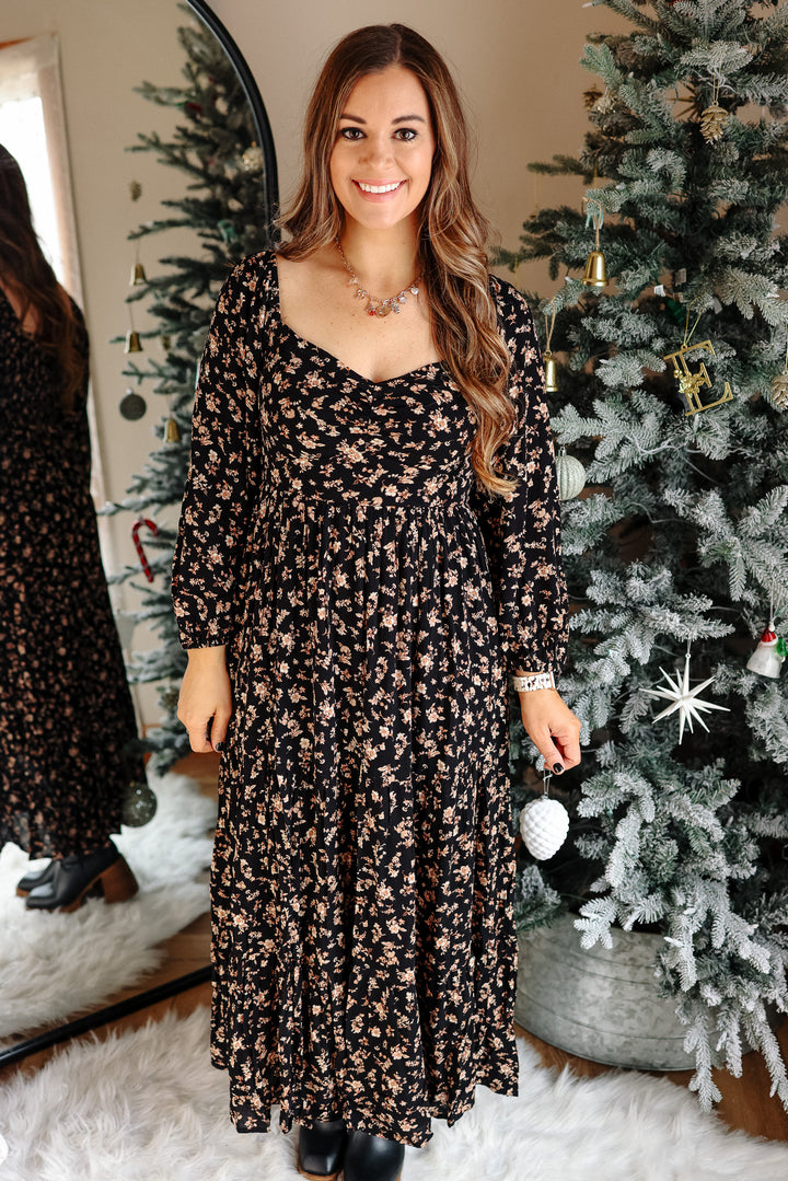 Willa Floral Midi Dress