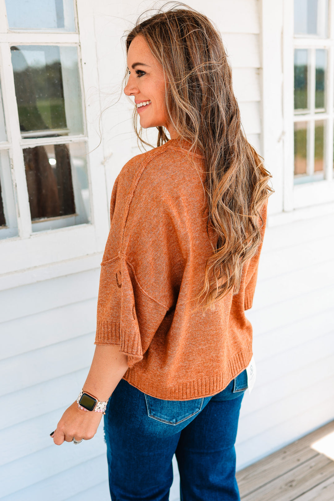 Horseshoe Embroidered Sweater