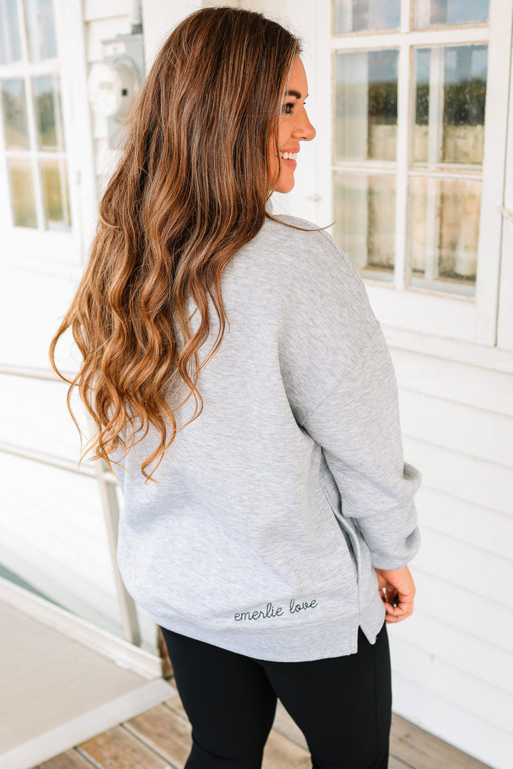 EL Mockneck Sweatshirt - Grey