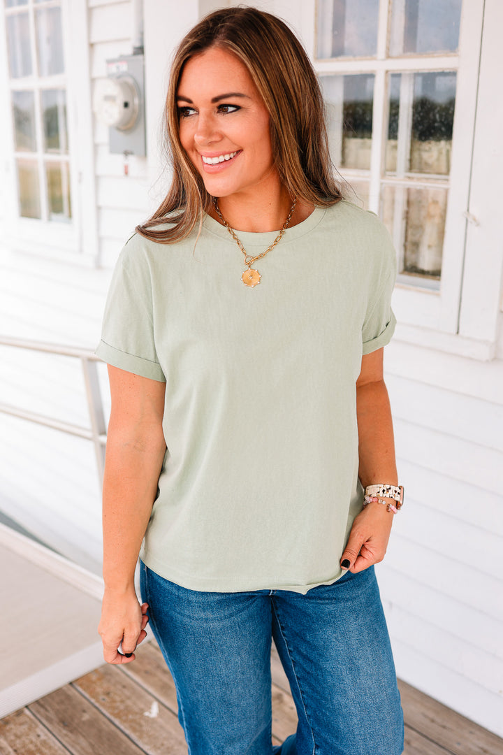 Mali Short Sleeve Tee - Sage