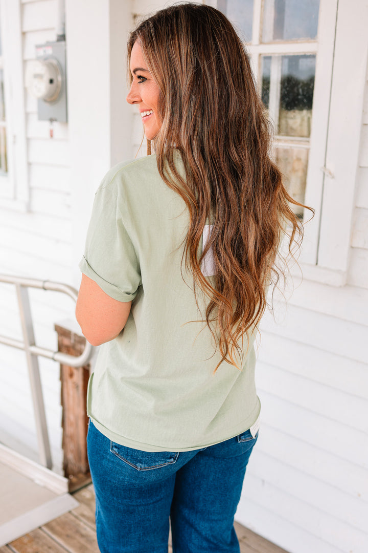 Mali Short Sleeve Tee - Sage