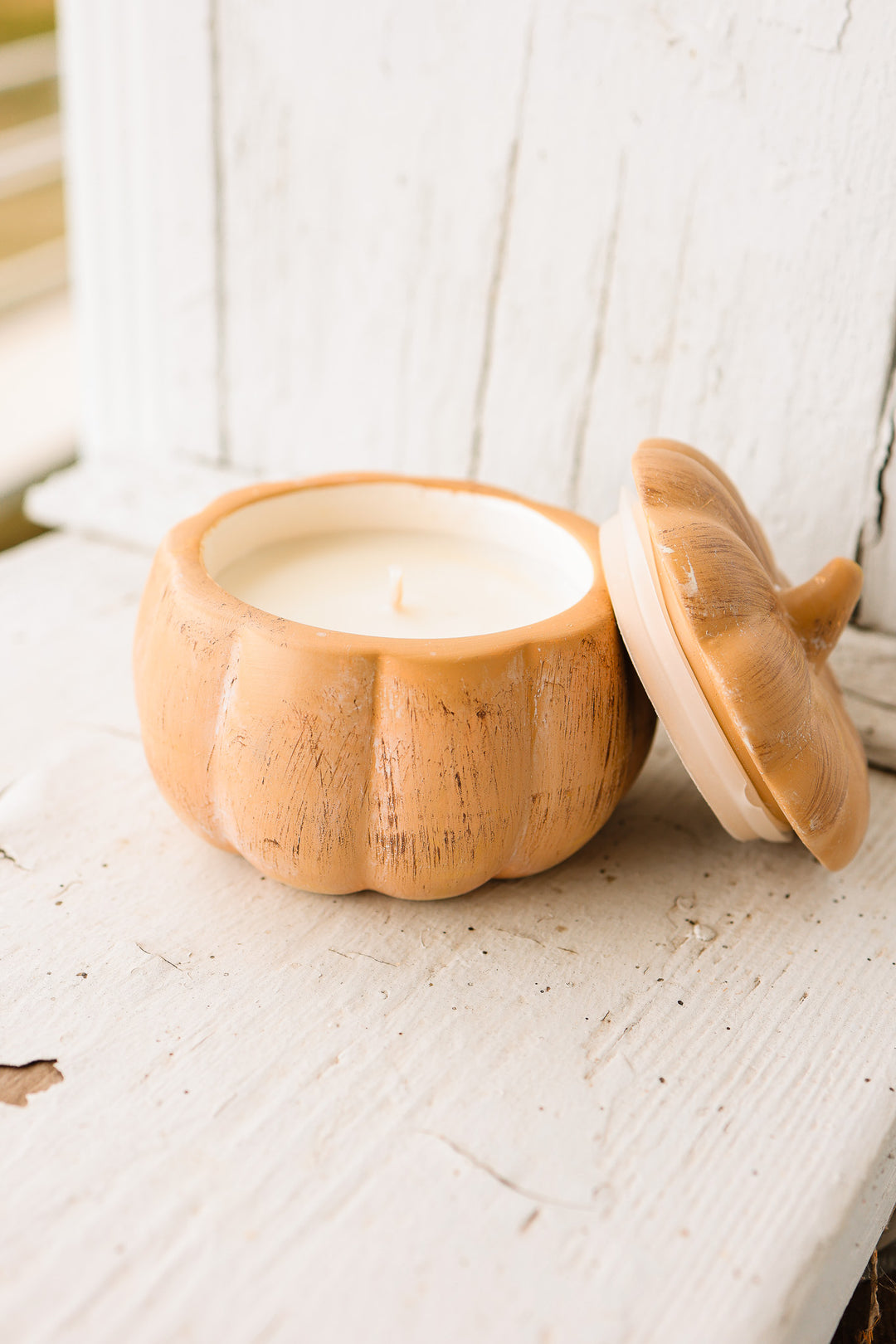 Pumpkin Spice Soy Candle - 8 oz Pumpkin Jar