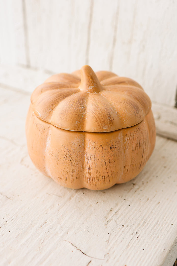 Pumpkin Spice Soy Candle - 8 oz Pumpkin Jar