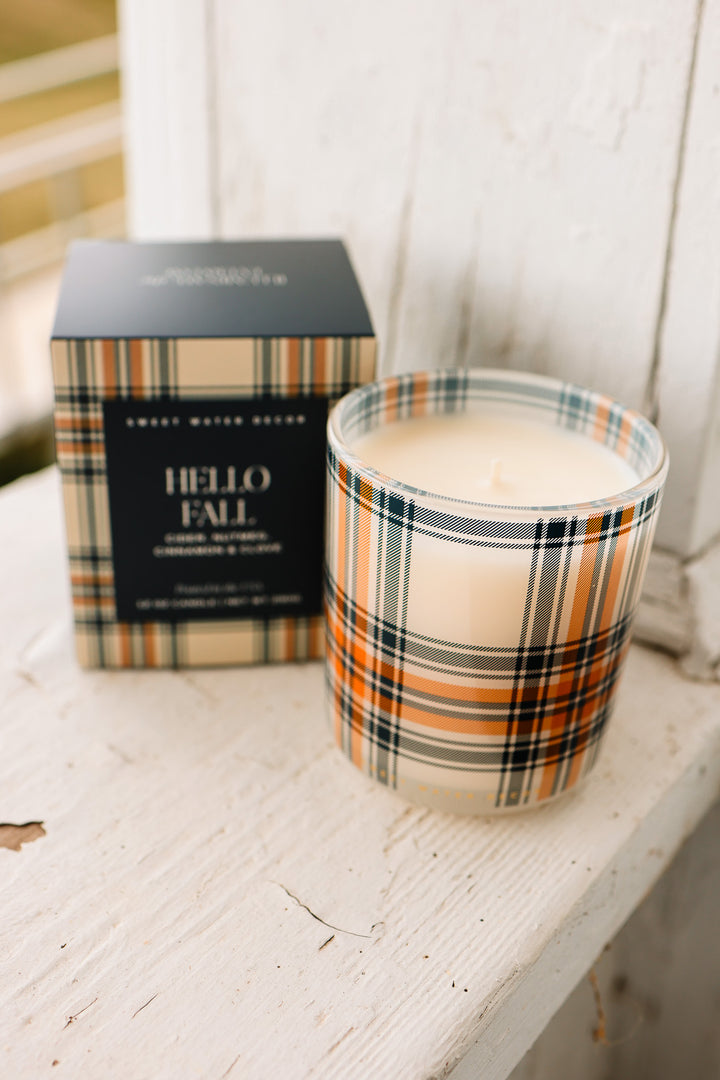 Hello Fall 12 oz Candle