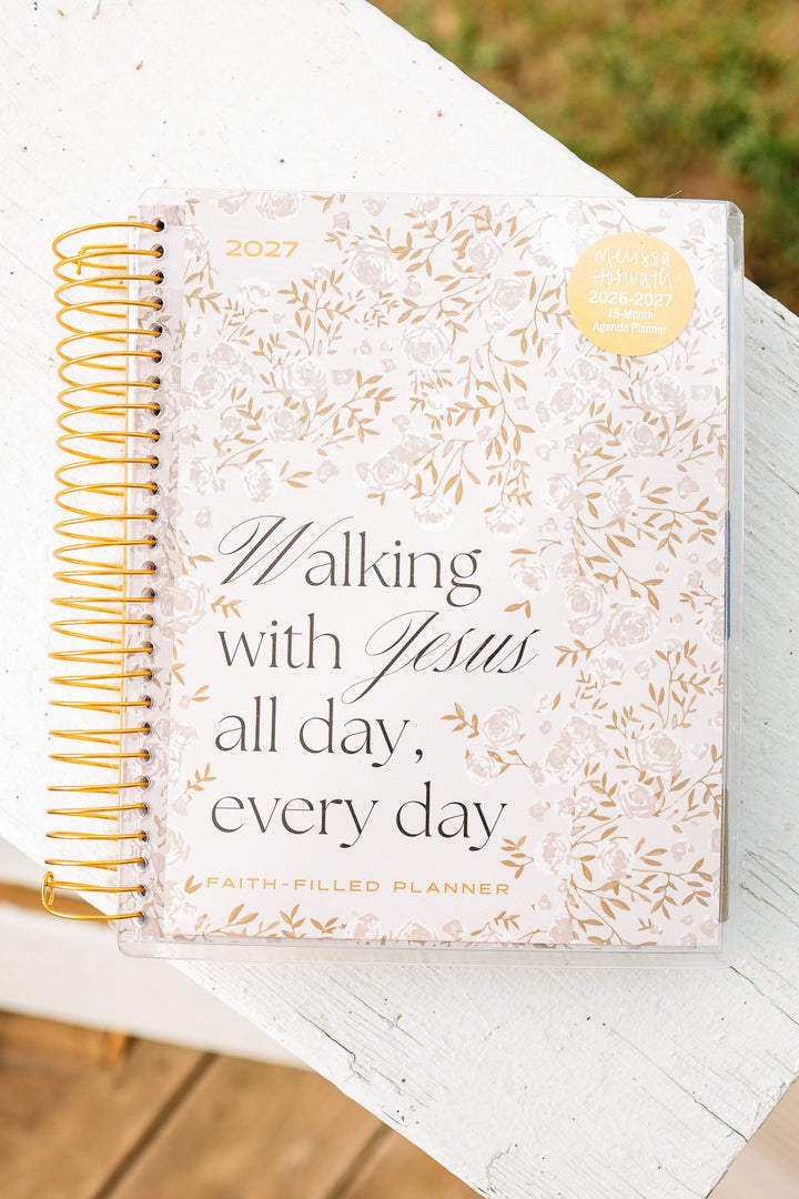 Walking with Jesus 2026-2027 18 Month Planner