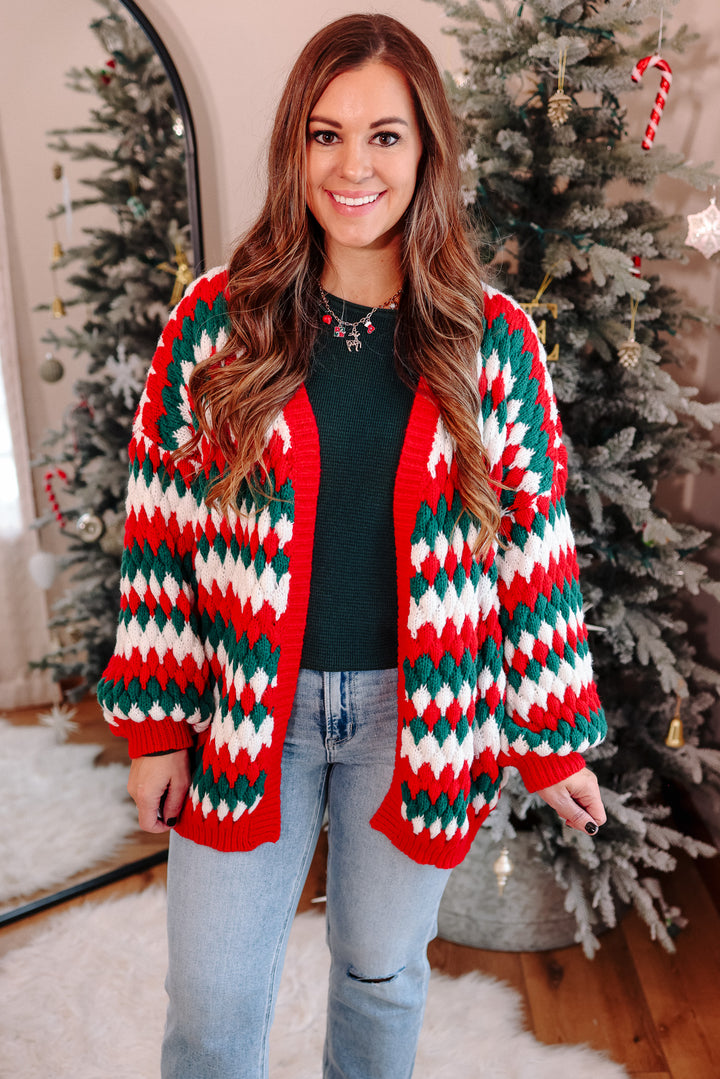 Noel Textured Cardigan