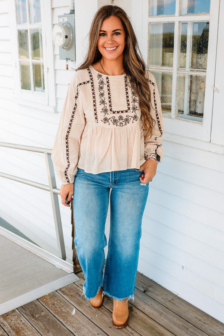 Indy Embroidered Blouse