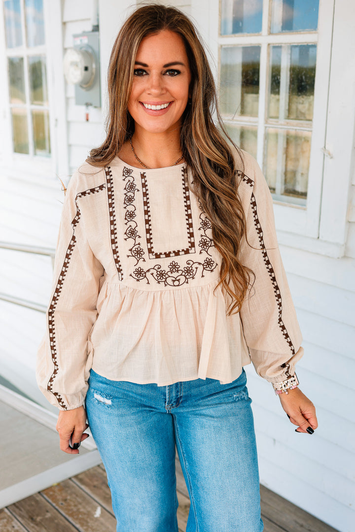 Indy Embroidered Blouse