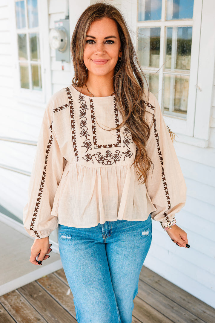 Indy Embroidered Blouse