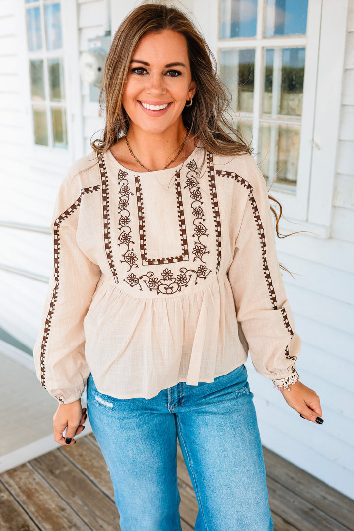 Indy Embroidered Blouse