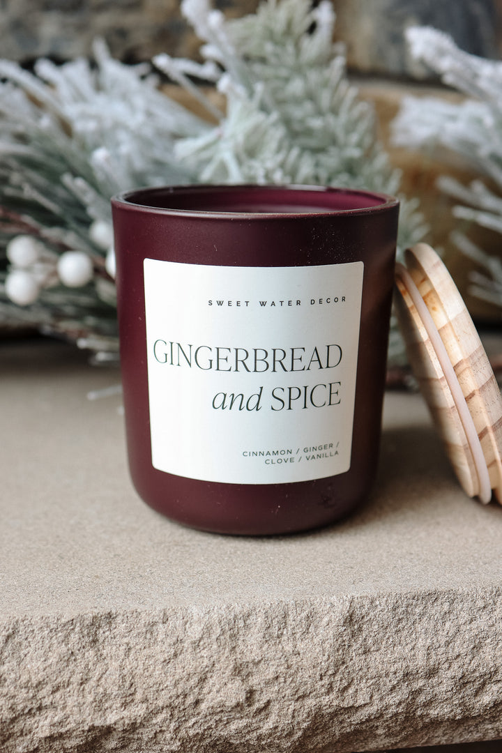 Gingerbread and Spice 15 oz Soy Candle