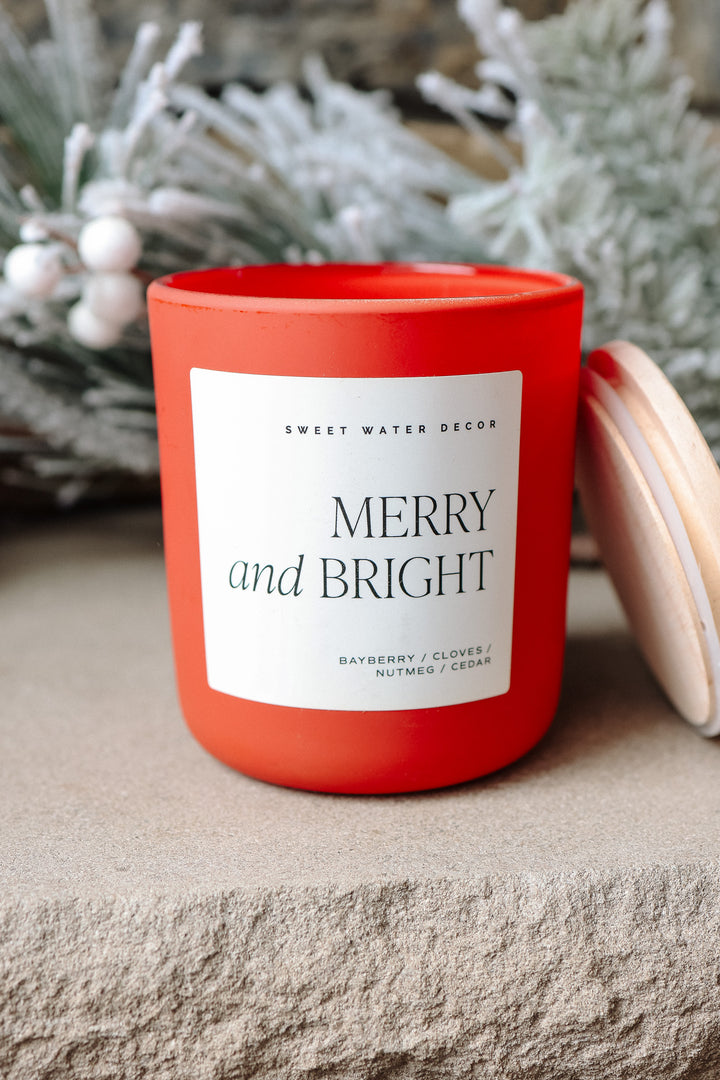 Merry and Bright 15 oz Soy Candle