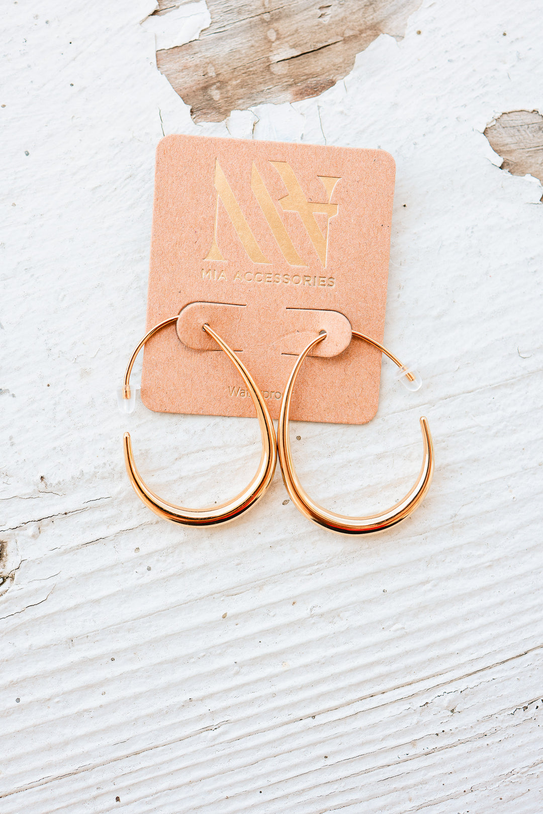 Esme Gold Hoop Earrings