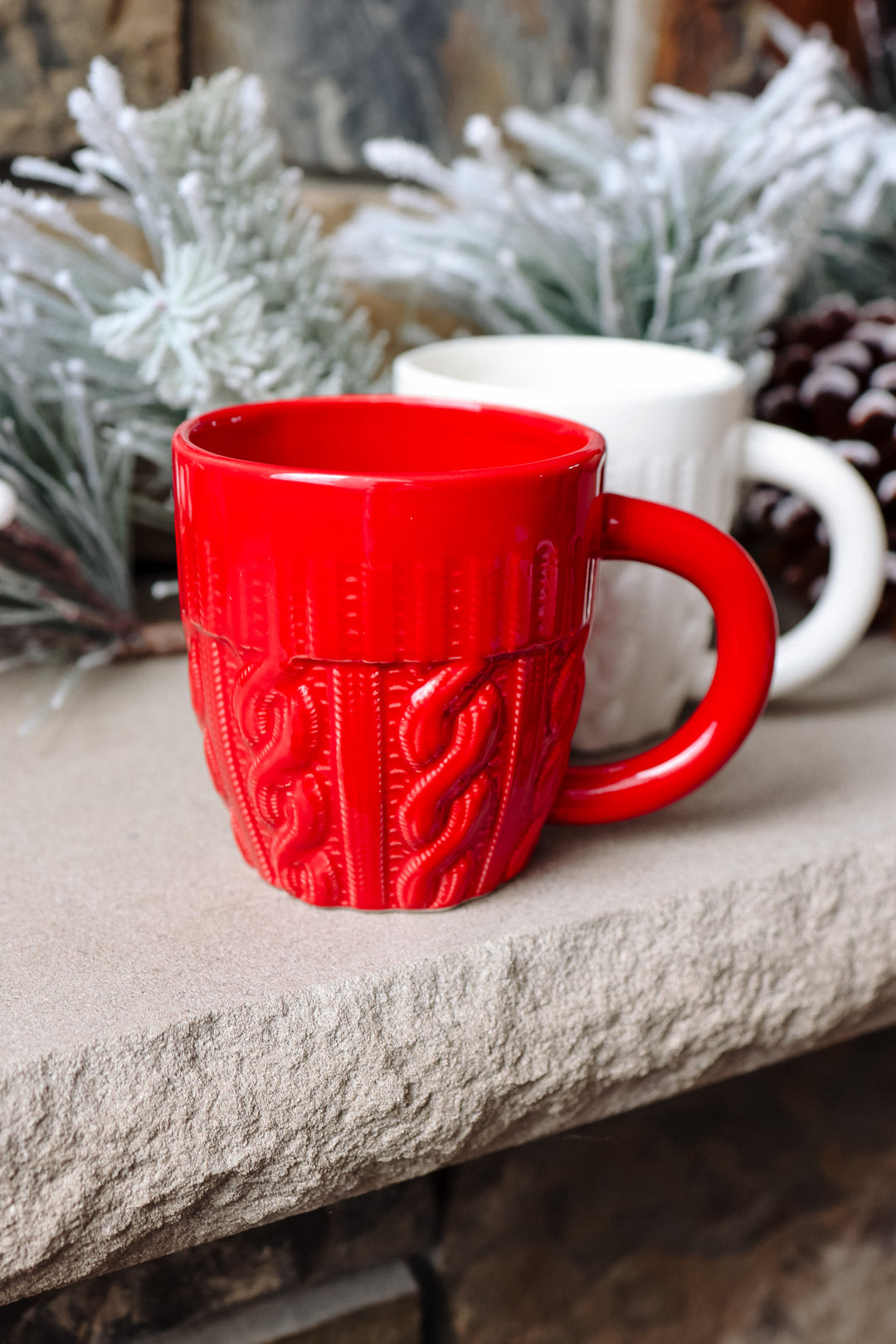 Red Sweater Coffee Mug