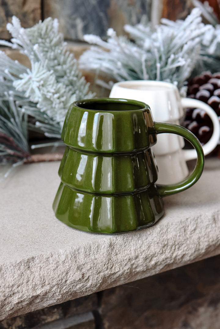 Green Tree Coffee Mug